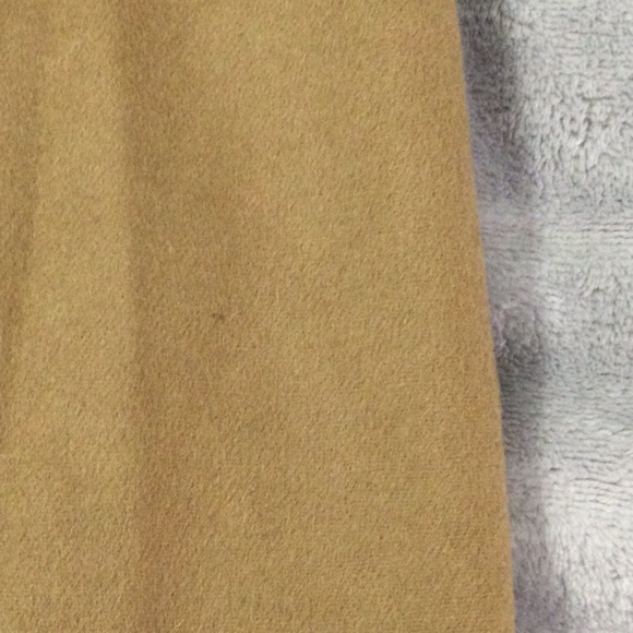 Red Valentino Wool Midi Tan Skirt Size 46 - Picture 9 of 10